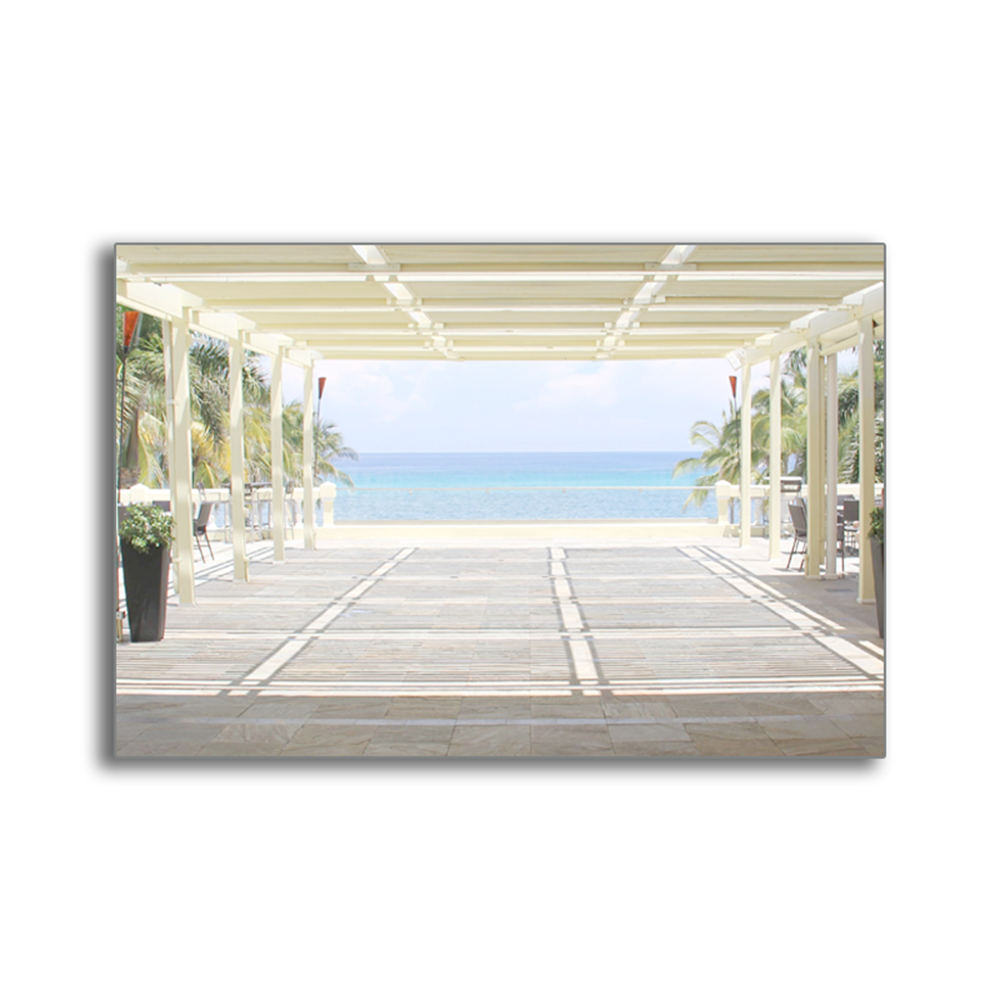 Blue View — Digital Art Print