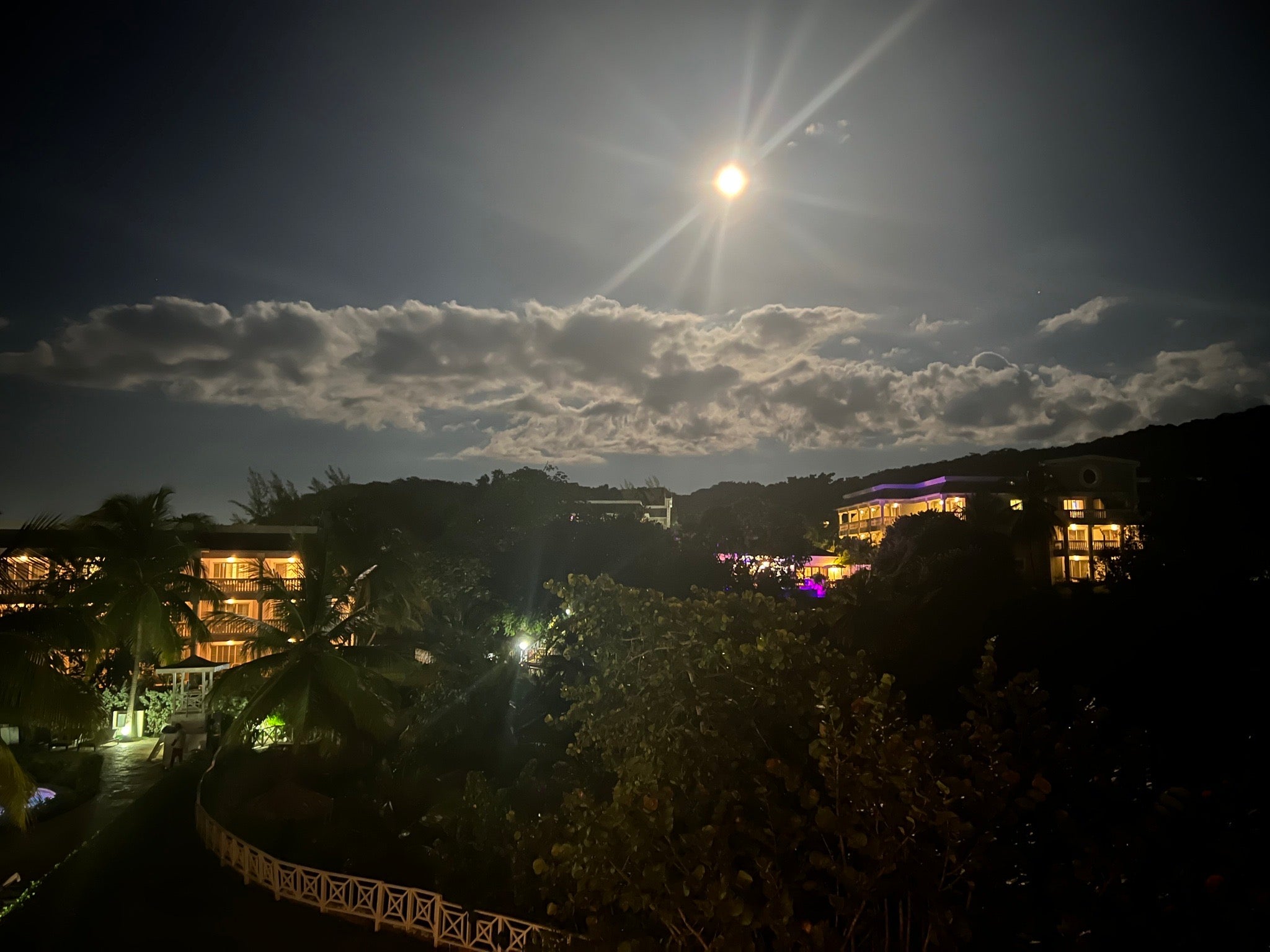 Moon Over Paradise — Digital Art Print